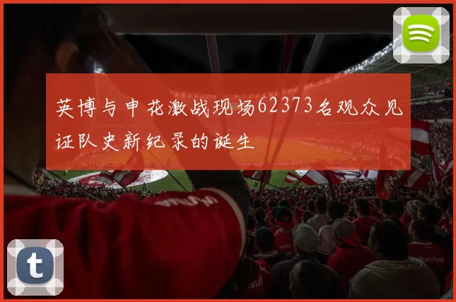 英博与申花激战现场62373名观众见证队史新纪录的诞生