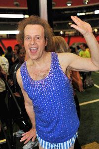 Richard Simmons attends the 2010 World Fitness Day in Atlanta. See more weight loss tips pictures.