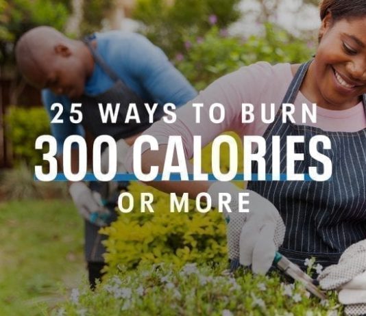 25 Ways to Burn 300 Calories or More